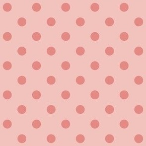 Dark Dotty: Copper Rose 4 Polka Dot