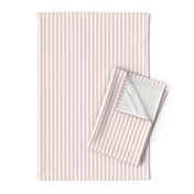 Ticking Stripe: Copper Rose 4 & Soft White