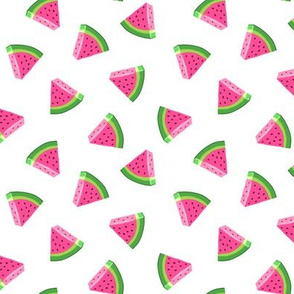 (small scale) watermelons - summer fruit fabric - LAD19