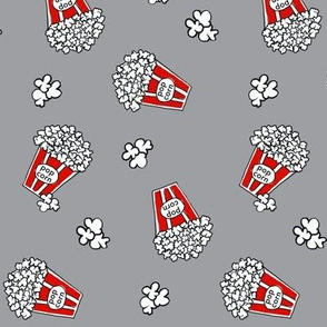 A night At The Movies / Grey-Red-White  / Pop-corn 