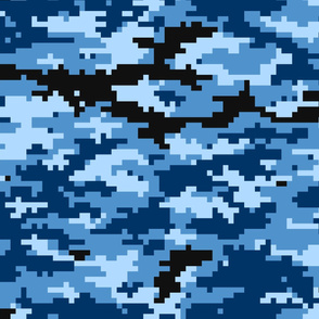 Ocean Blues Camouflage
