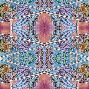 Botanical Tapestry Blues