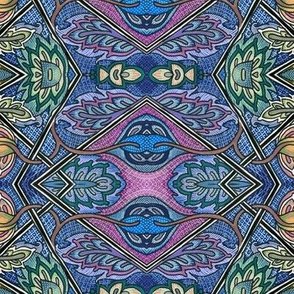 Deep Blue Tapestry