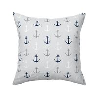 anchors - multi grey and navy - LAD19