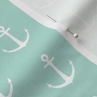 anchors - aqua - LAD19