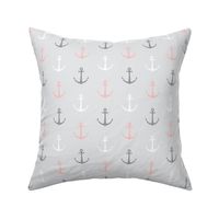 anchors - multi grey and pink - LAD19