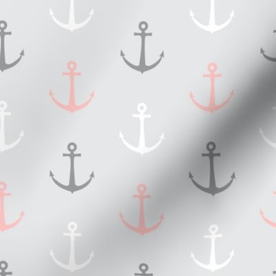 anchors - multi grey and pink - LAD19