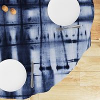 Square indigo shibori