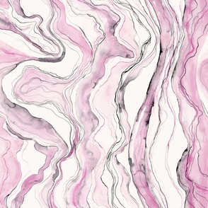 Pink marbled watercolor