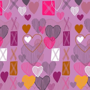hearts and crosses