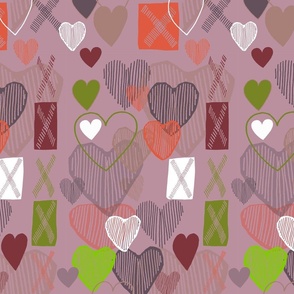 more hearts and crosses