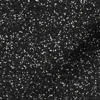 Black white faux sparkles Glitter