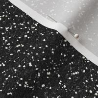 Black white faux sparkles Glitter