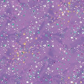 Purple confetti Glitter