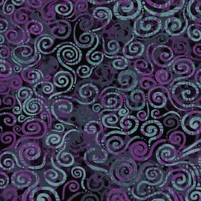 Goth Colors: Curly 