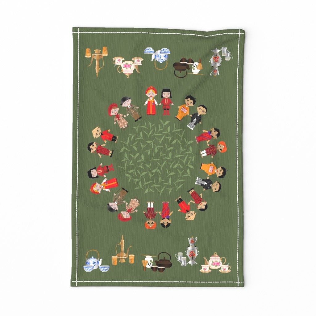 what about tea in your corner of the world? tea towel