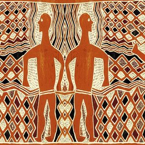 Aborigine Tribal - 24x20