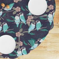 Boho Paradise Lovebirds  dark grey