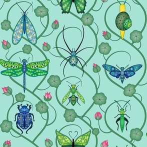 Insects (green)