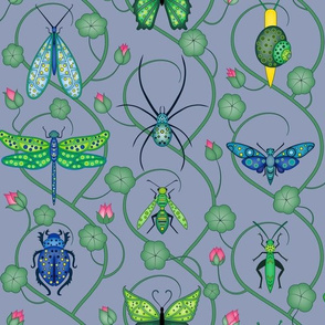 Insects (blue grey)