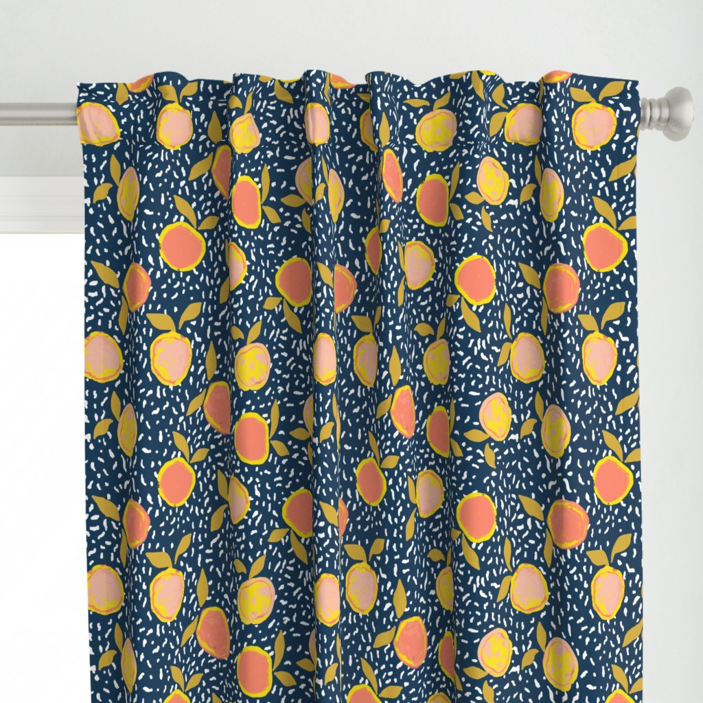 Scandi vibe orange fruits 