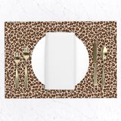 Tawny Brown Leopard Print | Leopard Spots | Animal Print