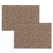 Tawny Brown Leopard Print | Leopard Spots | Animal Print