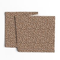 Tawny Brown Leopard Print | Leopard Spots | Animal Print