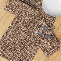 Tawny Brown Leopard Print | Leopard Spots | Animal Print