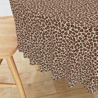 Tawny Brown Leopard Print | Leopard Spots | Animal Print