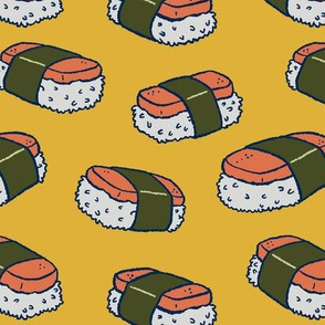 Musubi on Yellow