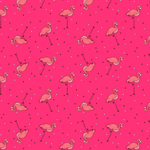 Flamingo Toss Hot Pink