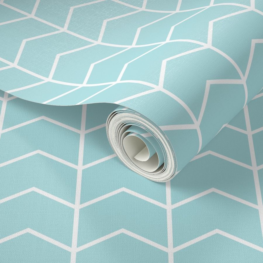 chevron  // light teal C19BS