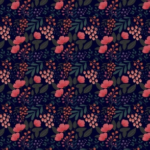 Moody Floral Pattern