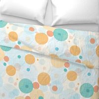 Colorful Fabric Circles