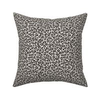 Leopard Print in Dark Grey | Leopard dots spots