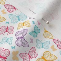 Doodle Butterflies