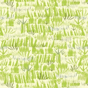 Green Grass - Paint Textured