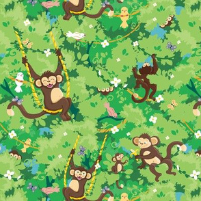 Playful Monkeys