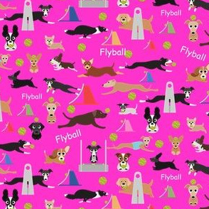 flyball pink....