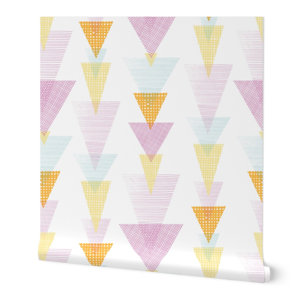 Fun textured triangles arrows