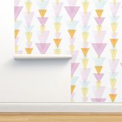 Fun textured triangles arrows