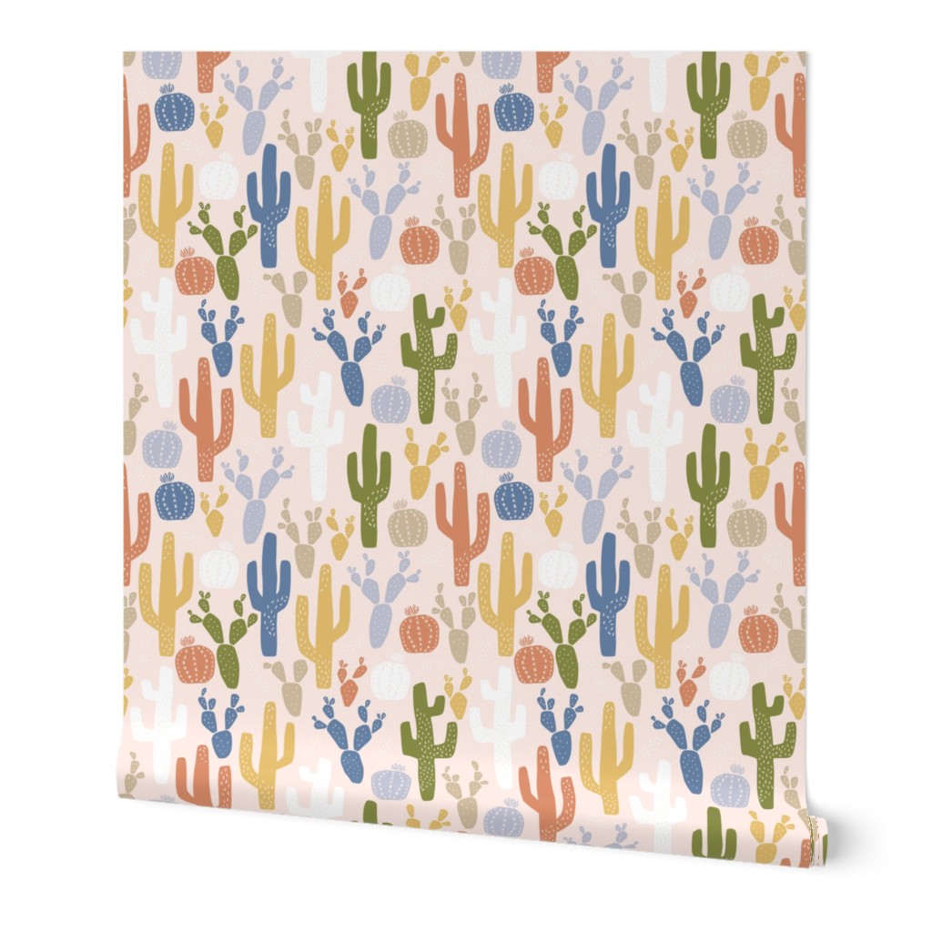 Cacti Clusters in Earth Tones