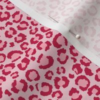 Leopard Print in Raspberry Lip Gloss Pink | Leopard Spots | Animal Print