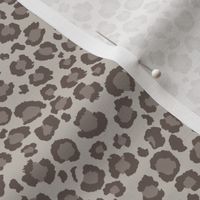 Leopard Spots Print in Warm Grey | Leopard Spots | Animal Print