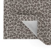 Leopard Spots Print in Warm Grey | Leopard Spots | Animal Print