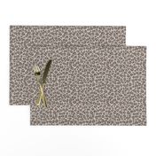 Leopard Spots Print in Warm Grey | Leopard Spots | Animal Print