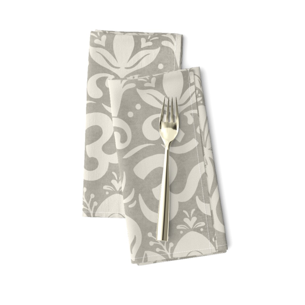 Lotus Flower Ohm Yoga Damask Smooth