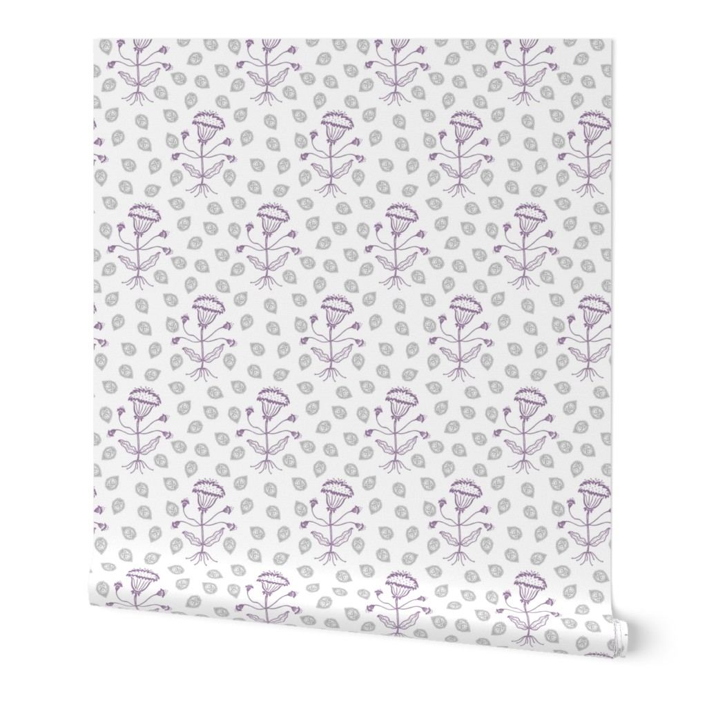 Jaipur in lilac/gray