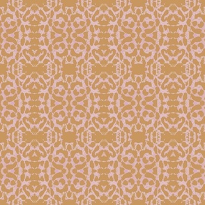 Birdsong Animal Spot Damask Beige